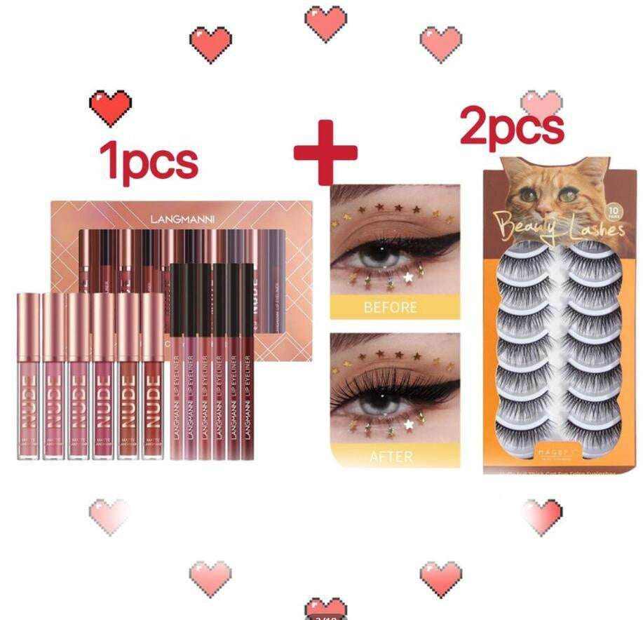 Matte Waterproof Lip Liner Set - 12 Pcs Collection SET