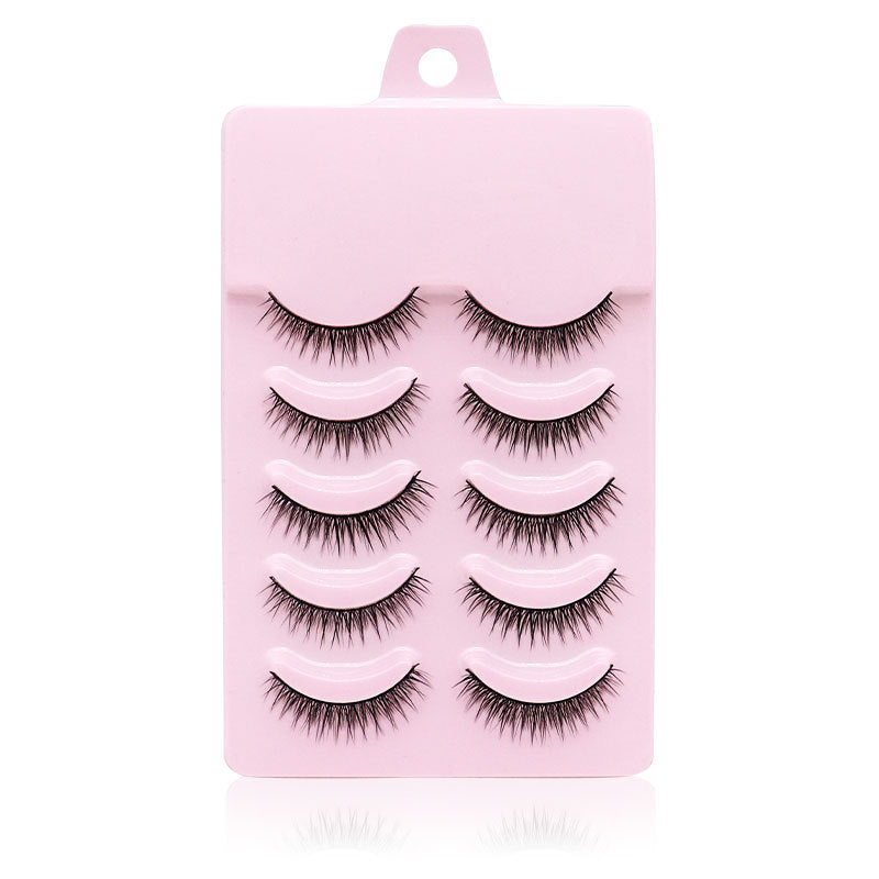 Natural Handmade Luxurious Layered False Eyelashes