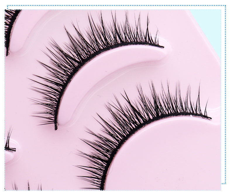 Natural Handmade Luxurious Layered False Eyelashes