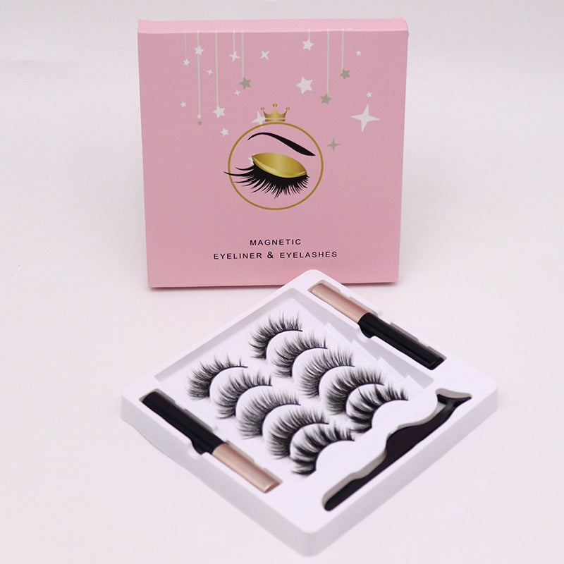 Stunning Magnetic Eyelashes Set with Eyeliner