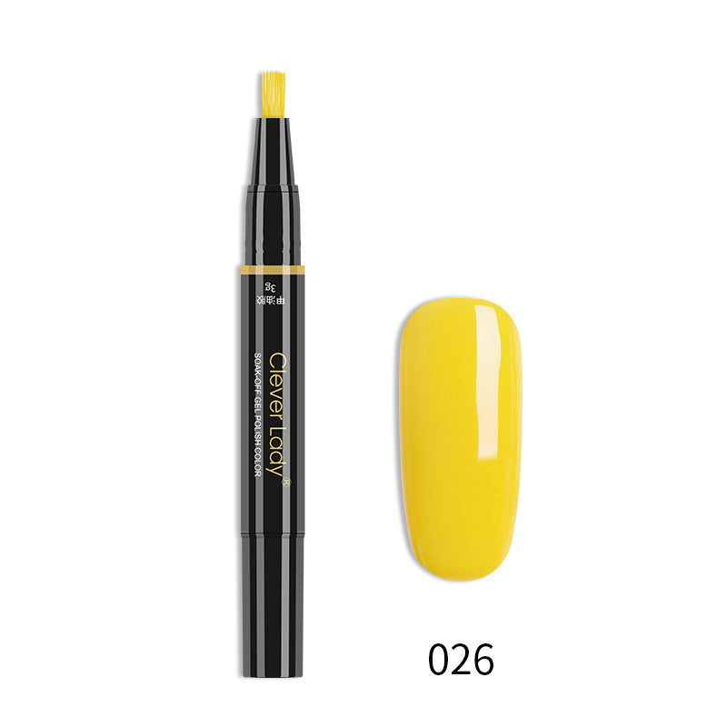 Three-In-One One-Step Nail Polish Glue Pen