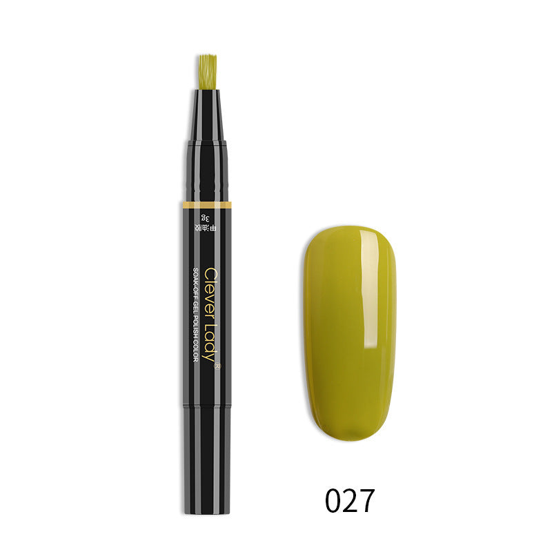 Three-In-One One-Step Nail Polish Glue Pen