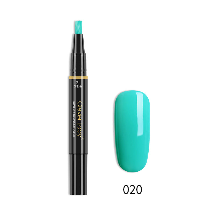 Three-In-One One-Step Nail Polish Glue Pen