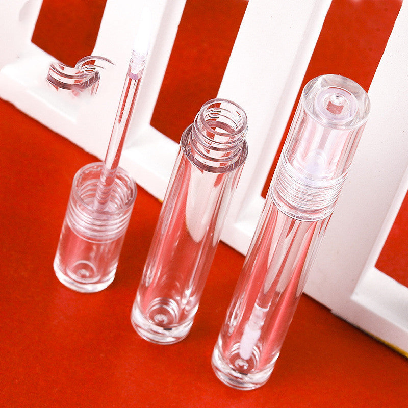 Elegant Clear Glass Lip Gloss Tubes by 6ixDrips