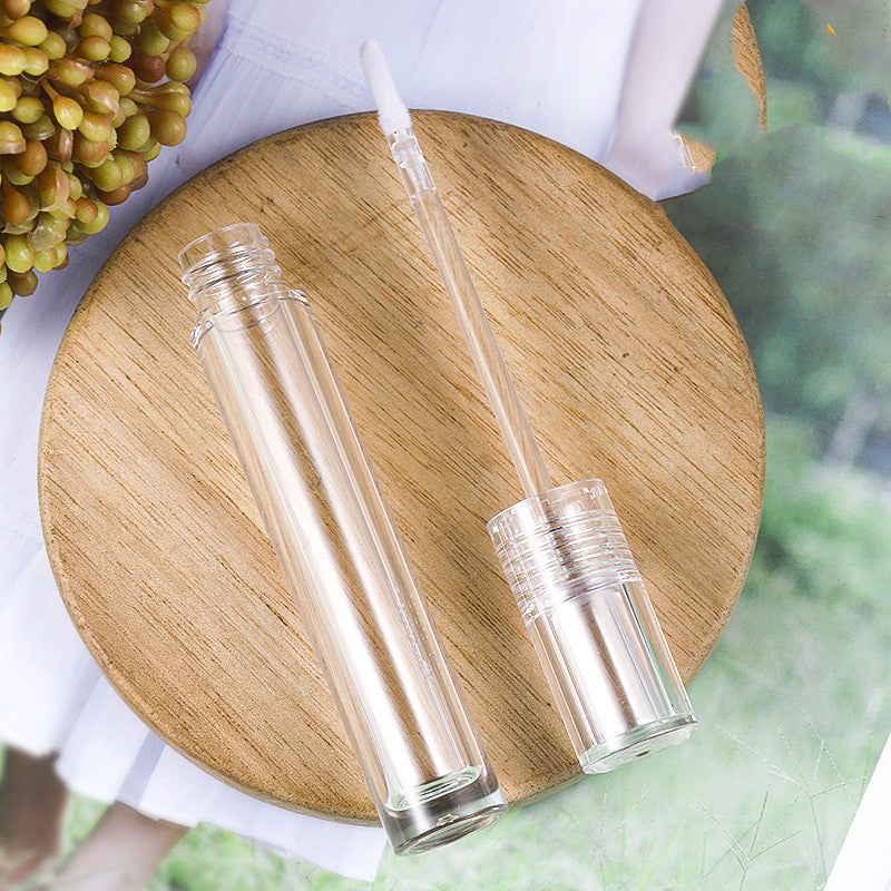 Elegant Clear Glass Lip Gloss Tubes by 6ixDrips