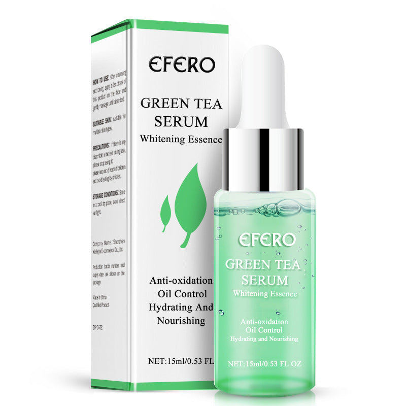 Efero Green Tea Hydrating Serum - Anti-oxidation, Oil Control, Whitening Essence