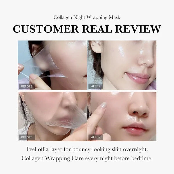 Collagen Face Night Mask - Firming & Hydrating Treatment