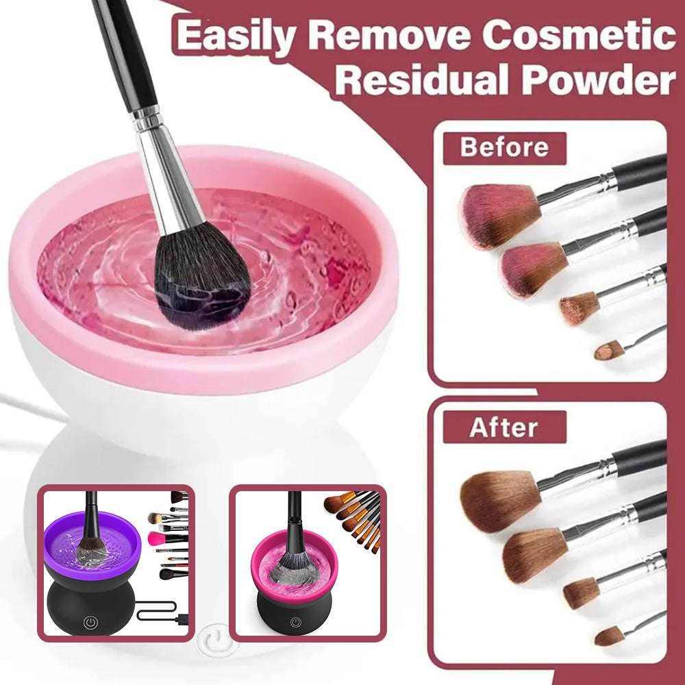 Electric Portable Makeup Brush Cleaner