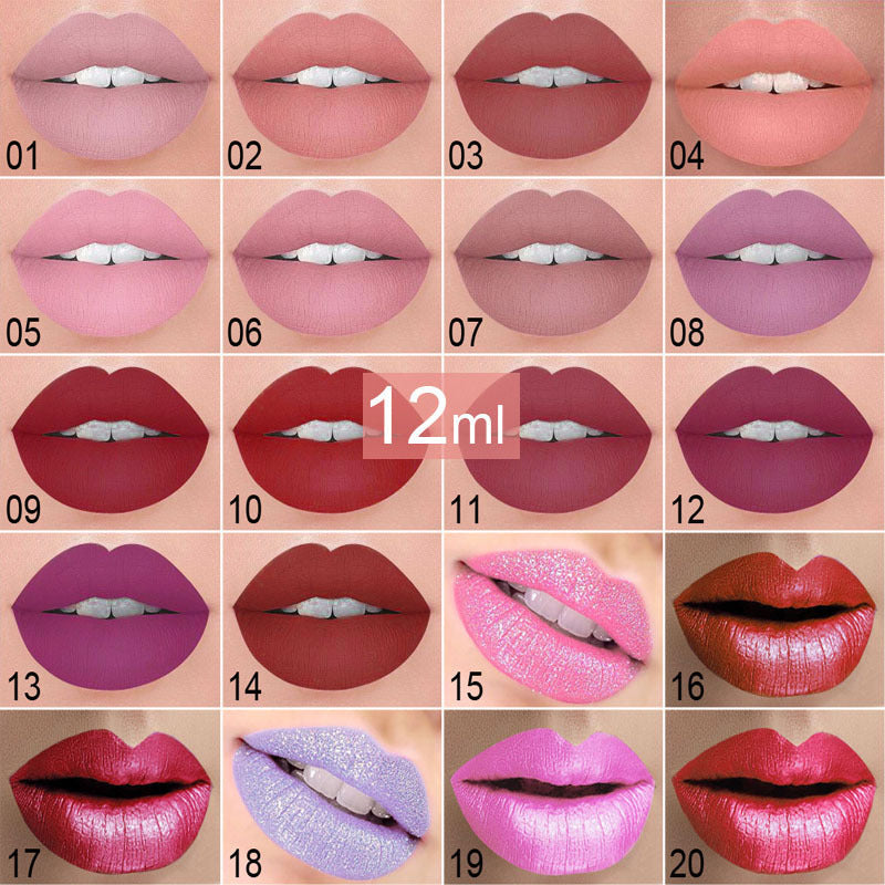 Moisturizing Nude Lip Gloss Collection - 20 Shades