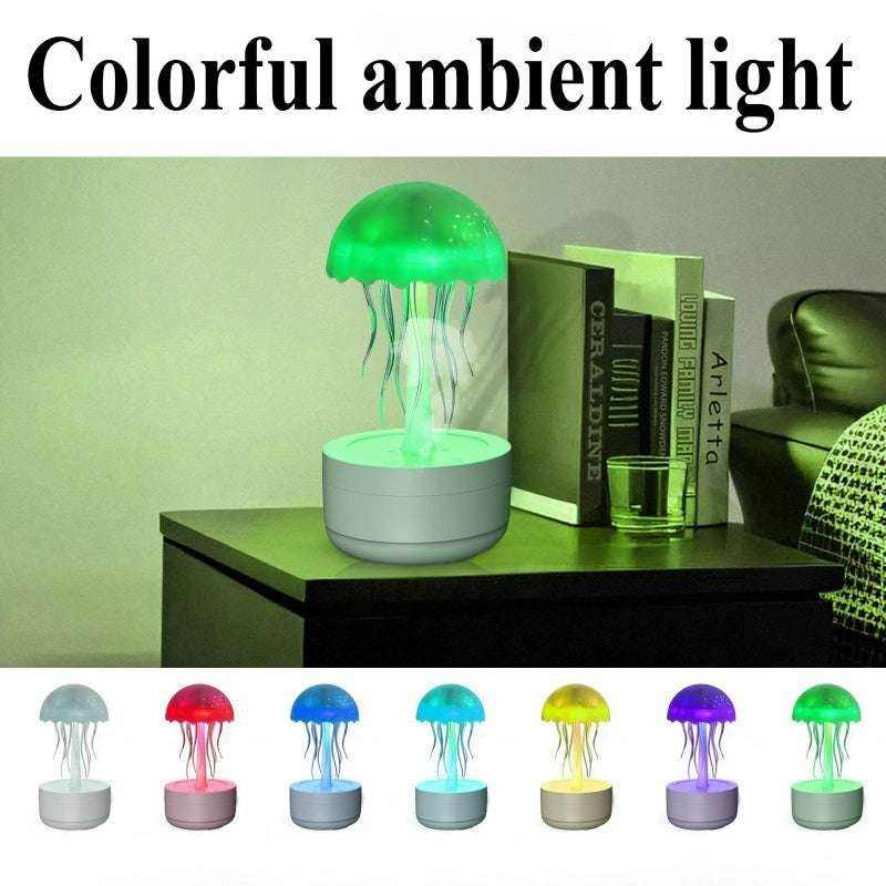 Colorful Jellyfish Humidifier with LED Lighting