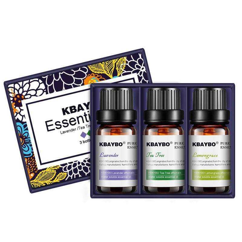 Sleek Essential Oil Set - Aromatherapy for Wellness 3 bottles