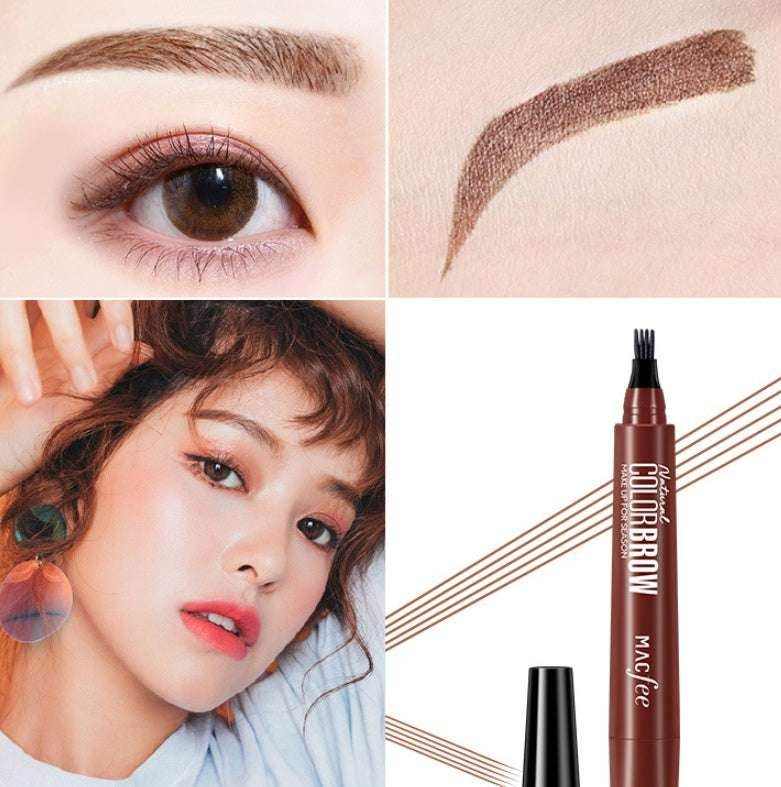 Waterproof Eyebrow Pencil - Sweatproof Precision Tool Brown