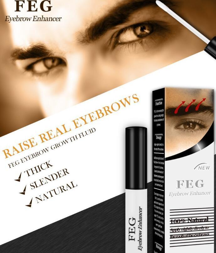 FEG Eyebrow Enhancer - Raise real eyebrows with thicker, slender, natural growth fluid