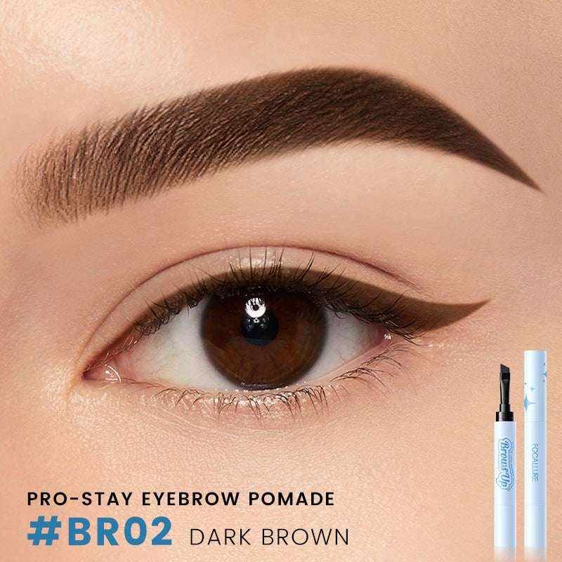 2 In 1 3D Eyebrow Gel Pencil & Cream Eyeliner - 3 Shades