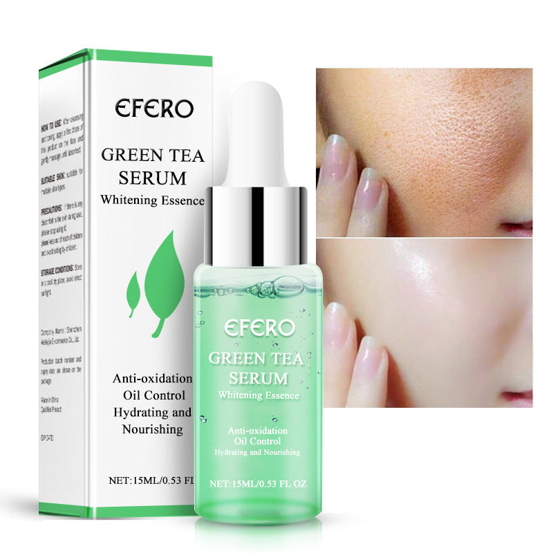 Efero Green Tea Hydrating Serum - Nourishing anti-oxidant serum for skin brightening and oil control.