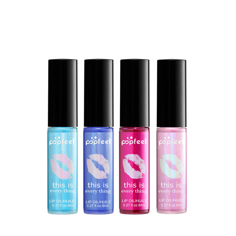 Glossy Lip Gloss Trio - 3-Pack Sheer Moisturizers