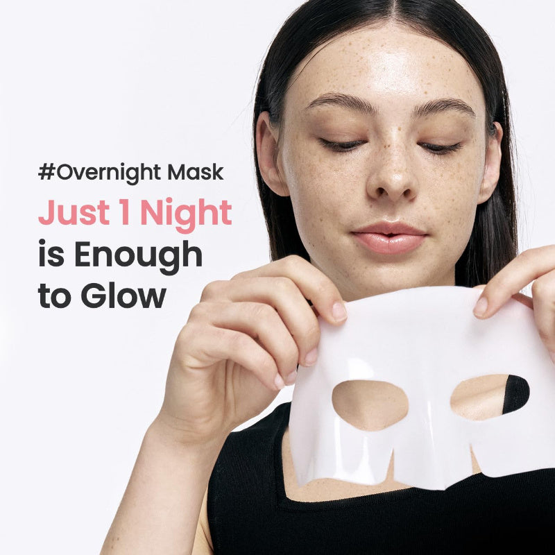 Deep Collagen Overnight Mask - A nourishing facial sheet mask that delivers a rejuvenating boost of collagen for glowing skin.