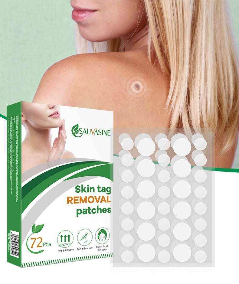 Skin Tag Removal Kit - Home Use for Safe Mole & Wart Removal Wart stickers