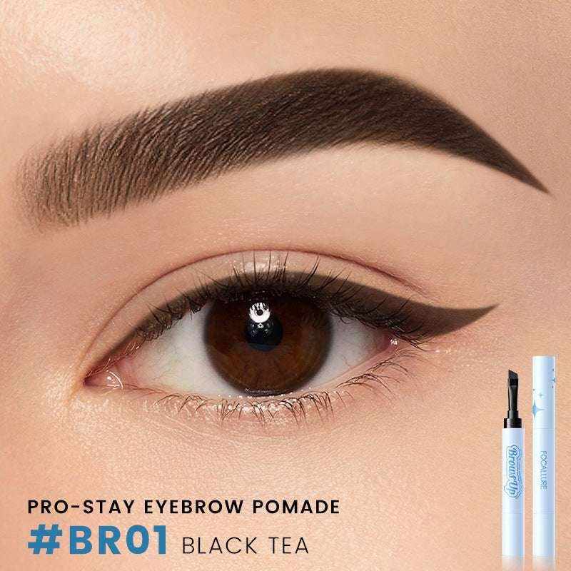 2 In 1 3D Eyebrow Gel Pencil & Cream Eyeliner - 3 Shades