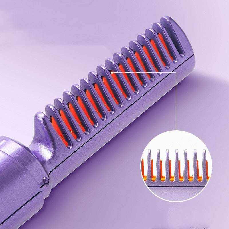 Wireless Hair Straightener Comb & Curler Tool