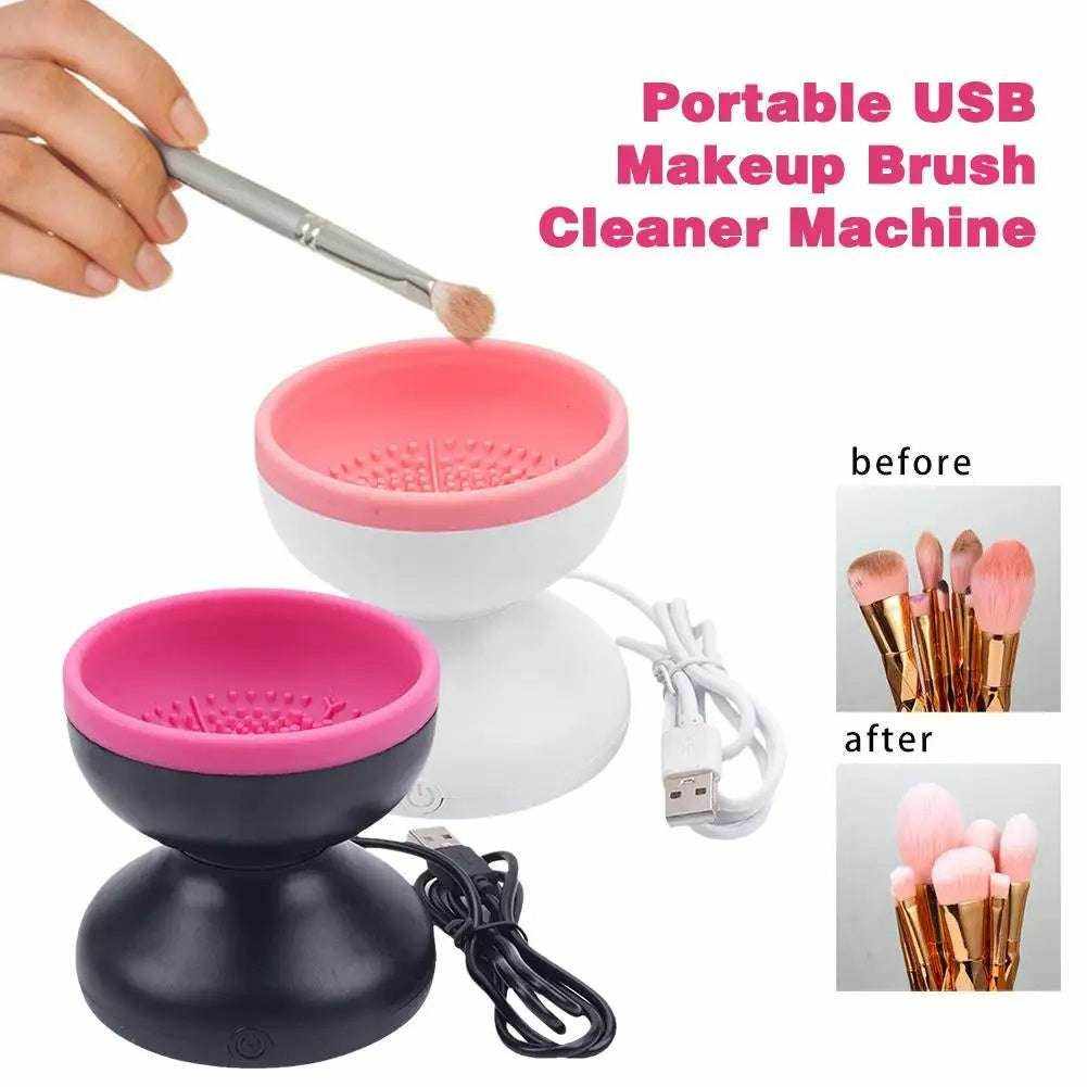 Electric Portable Makeup Brush Cleaner