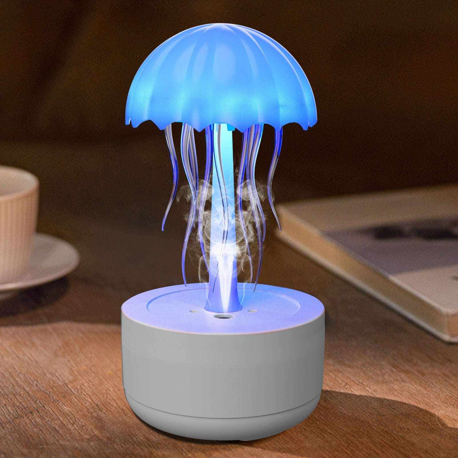 Colorful Jellyfish Humidifier with LED Lighting