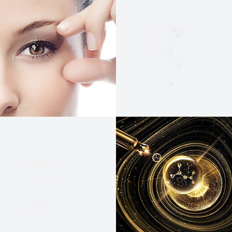 Rejuvenating eye serum with golden glow