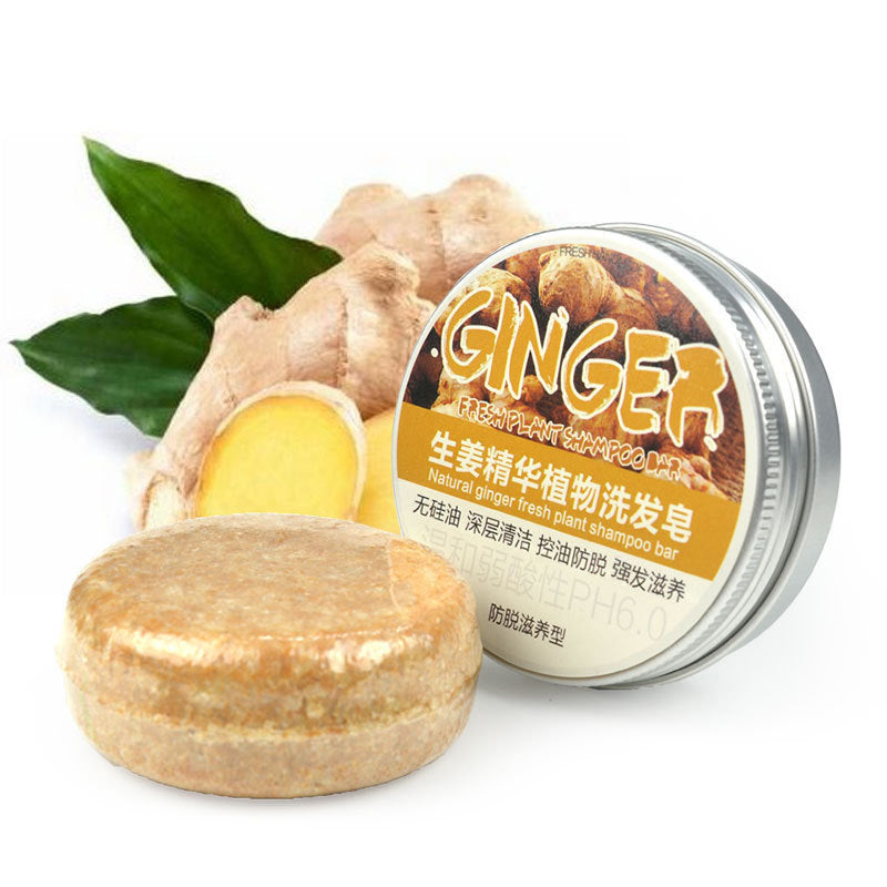 Ginger Essential Oil Soap for Nourishing Hair Care