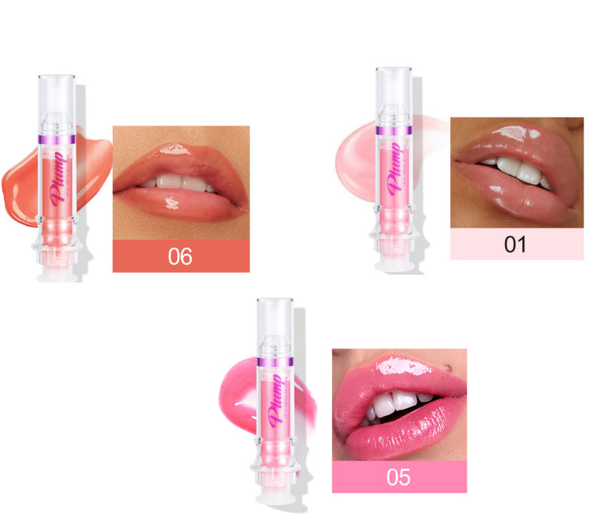 New Tube Lip Rich Lip Color: Slightly Spicy Lip Honey Lip Glass