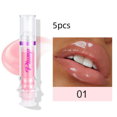 5pcs New Tube Lip Rich Lip Color Slightly Spicy Lip Honey Lip Glass from 6ixDrips beauty store