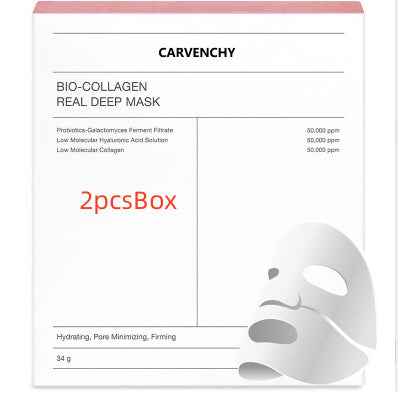 Deep Collagen Overnight Mask: Nourishing facial sheet mask for hydrating and firming skin