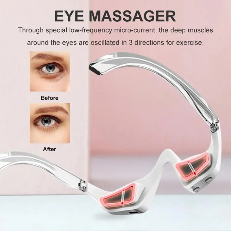 3D Eye Beauty Instrument Micro-Current Pulse Eye Relax and Reduce Beauty Tool